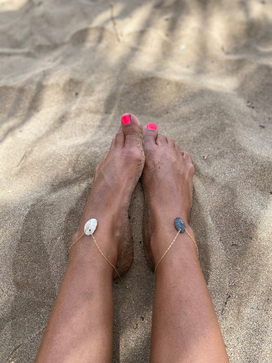 Anklet•Opihi Shell